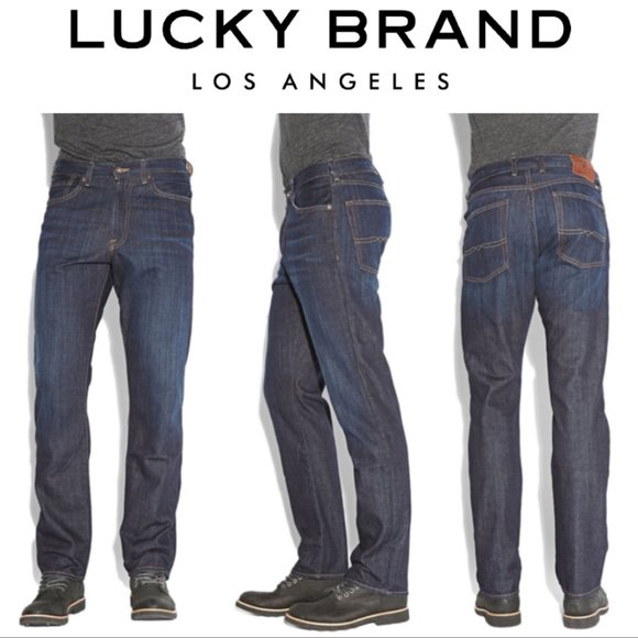 Lucky Brand 481 Relaxed Straight Jeans | 38x32 - Picture 1 of 10